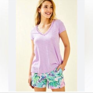 Lilly Pulitzer Etta Pom Pom Top